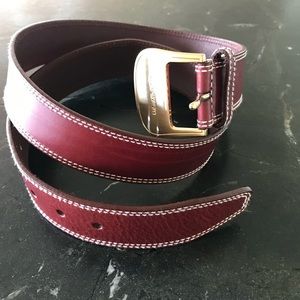 Michael Kors Leather Belt